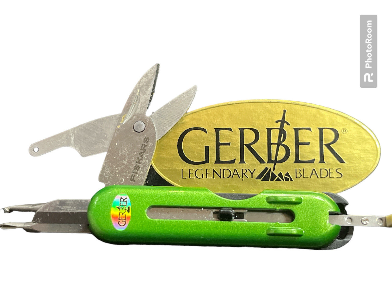 GERBER KeyStyle multitool keychain NEW fiskars GREEN MAGLITE gift set vintage