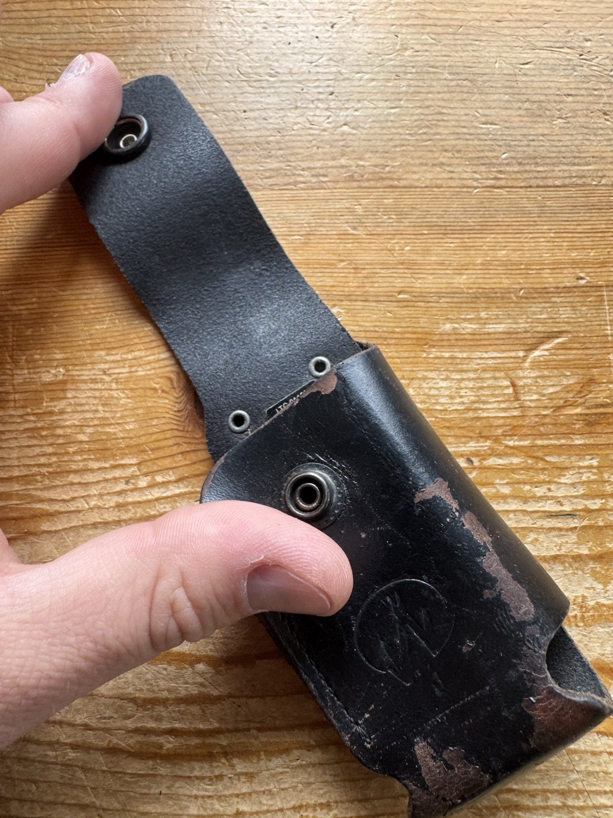 Leatherman Black Leather Stretch Sheath Only For Wave And Others
