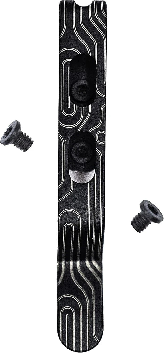 Donk! Titanium Pocket Clip. Made for Leatherman Free (P2, P4, T2 & T4) Curl & Bo