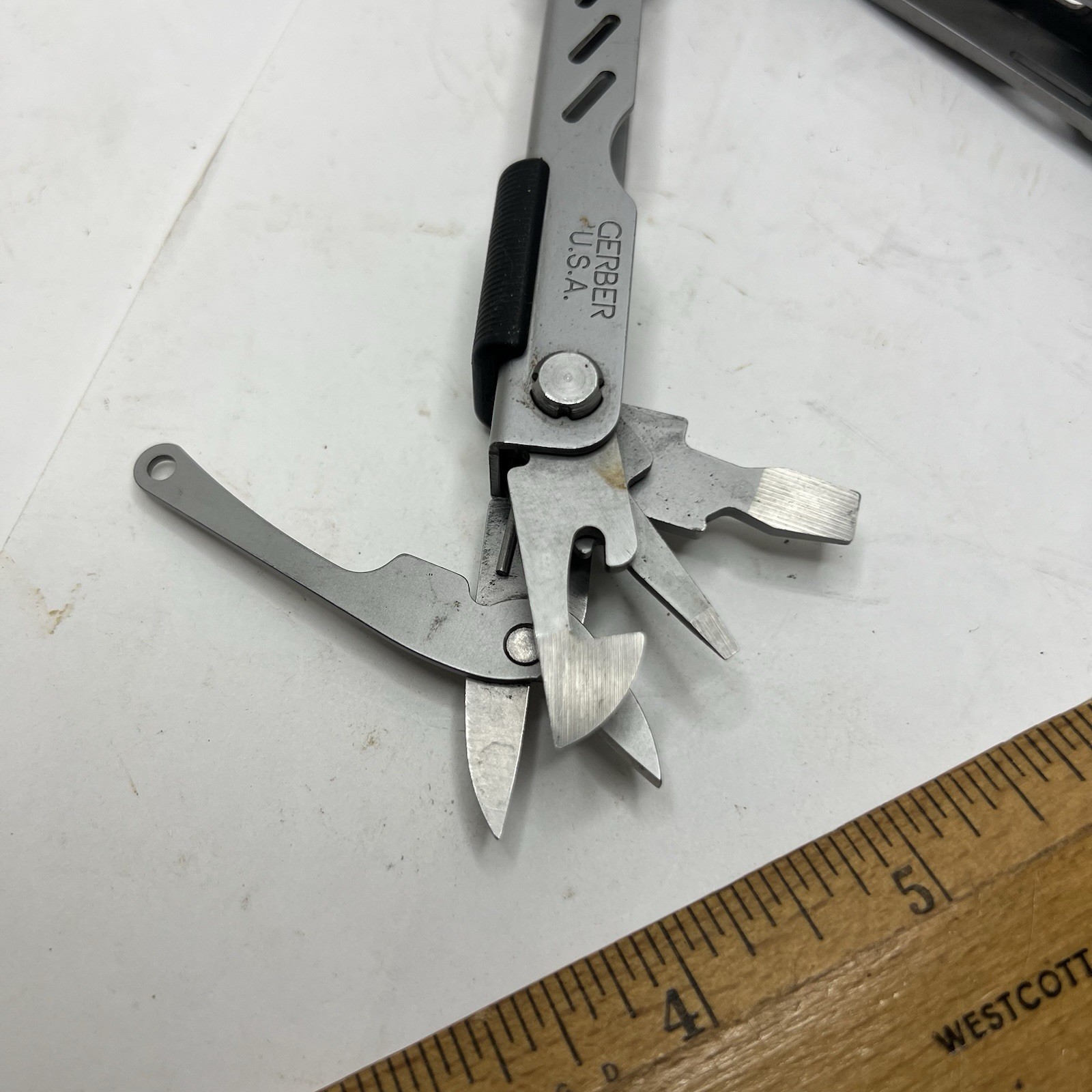 Vintage Gerber Bluntnose Multi-Tool Pliers Stainless Steel Made in USA