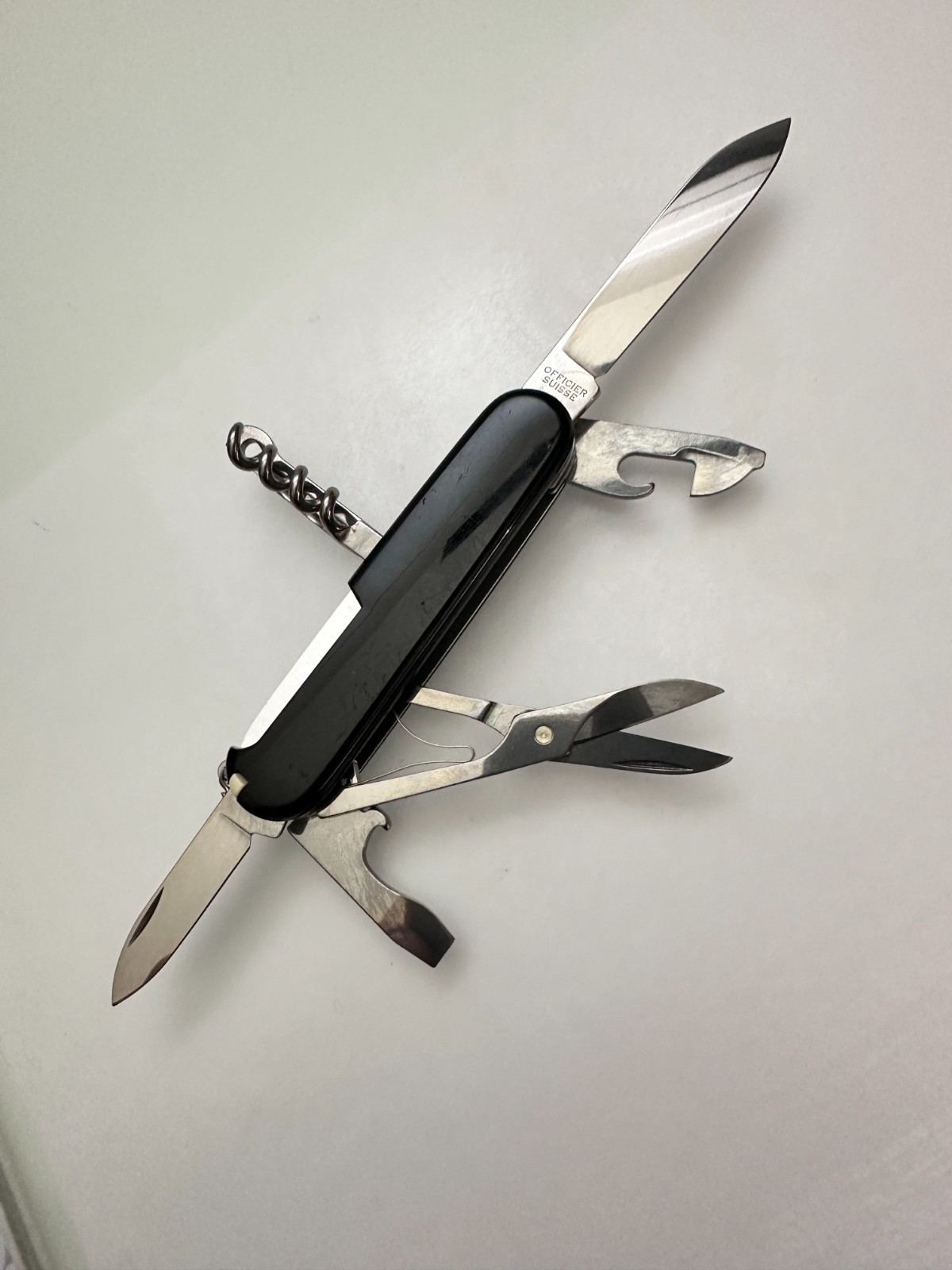 VICTORINOX 91mm Climber Black Multi Tool Knife