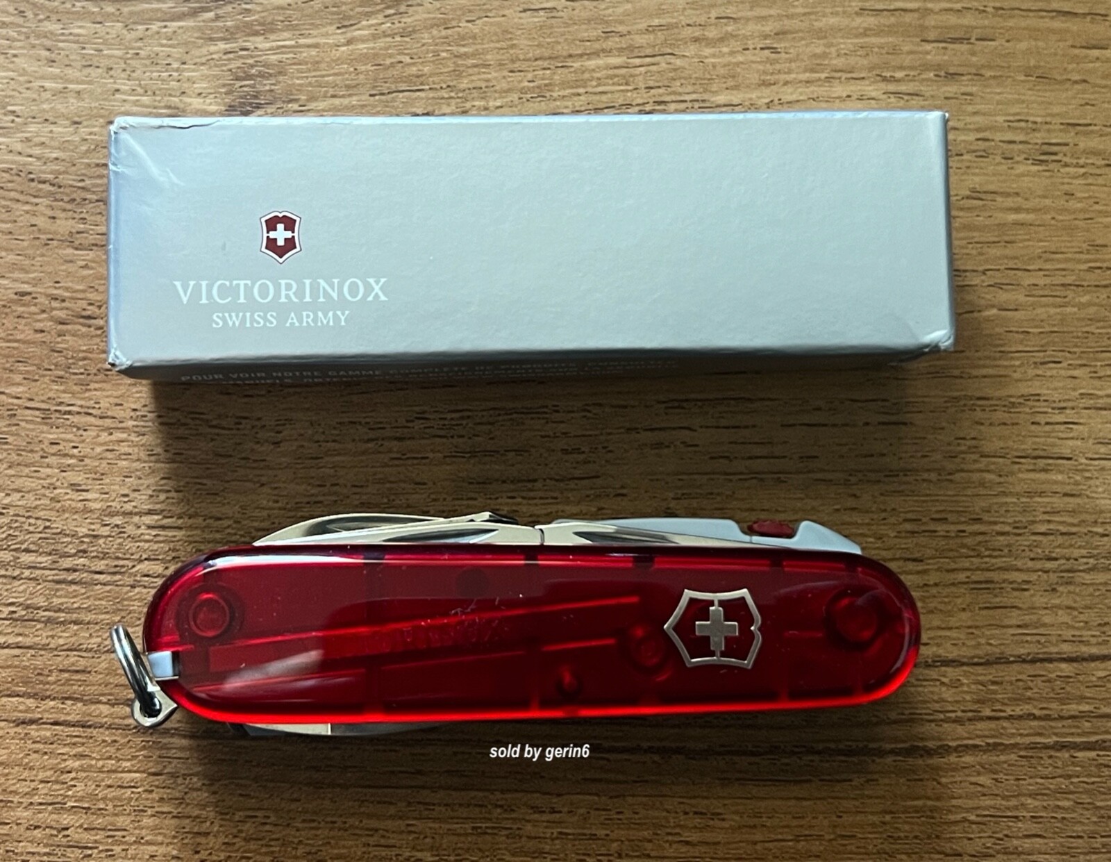 Victorinox Swiss Army Knife, Spartan Lite, Ruby Red, 1.7804.T, New In Box