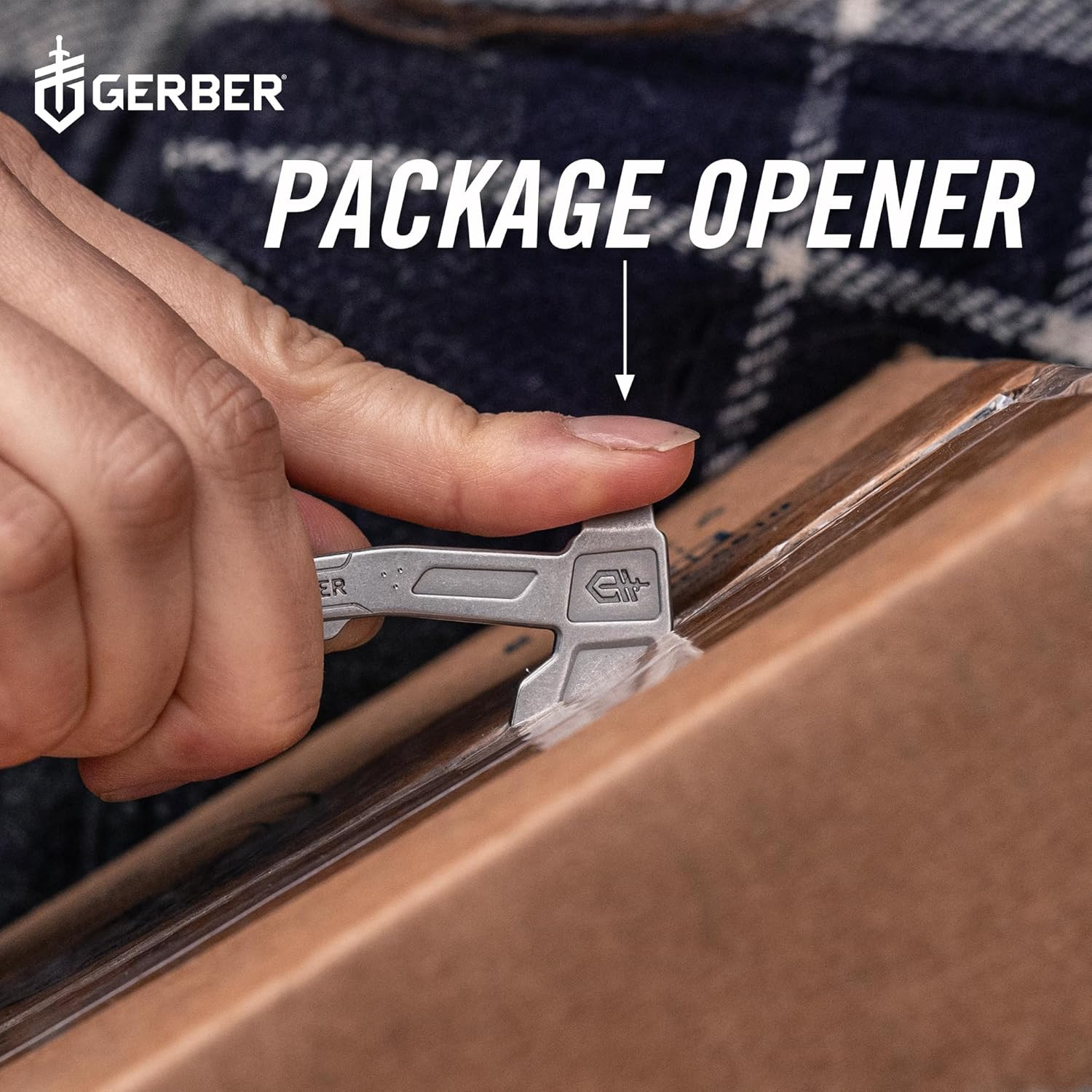 Gerber Gear Hatchet Keychain 3-In-1 Multitool, Clips to Pocket or Keychain with