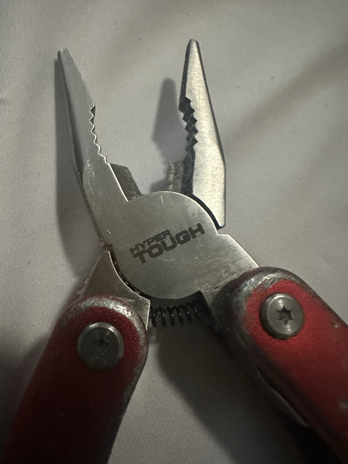Hyper Tough 12 In One Multitool 4” Closed With Pliers All Metal