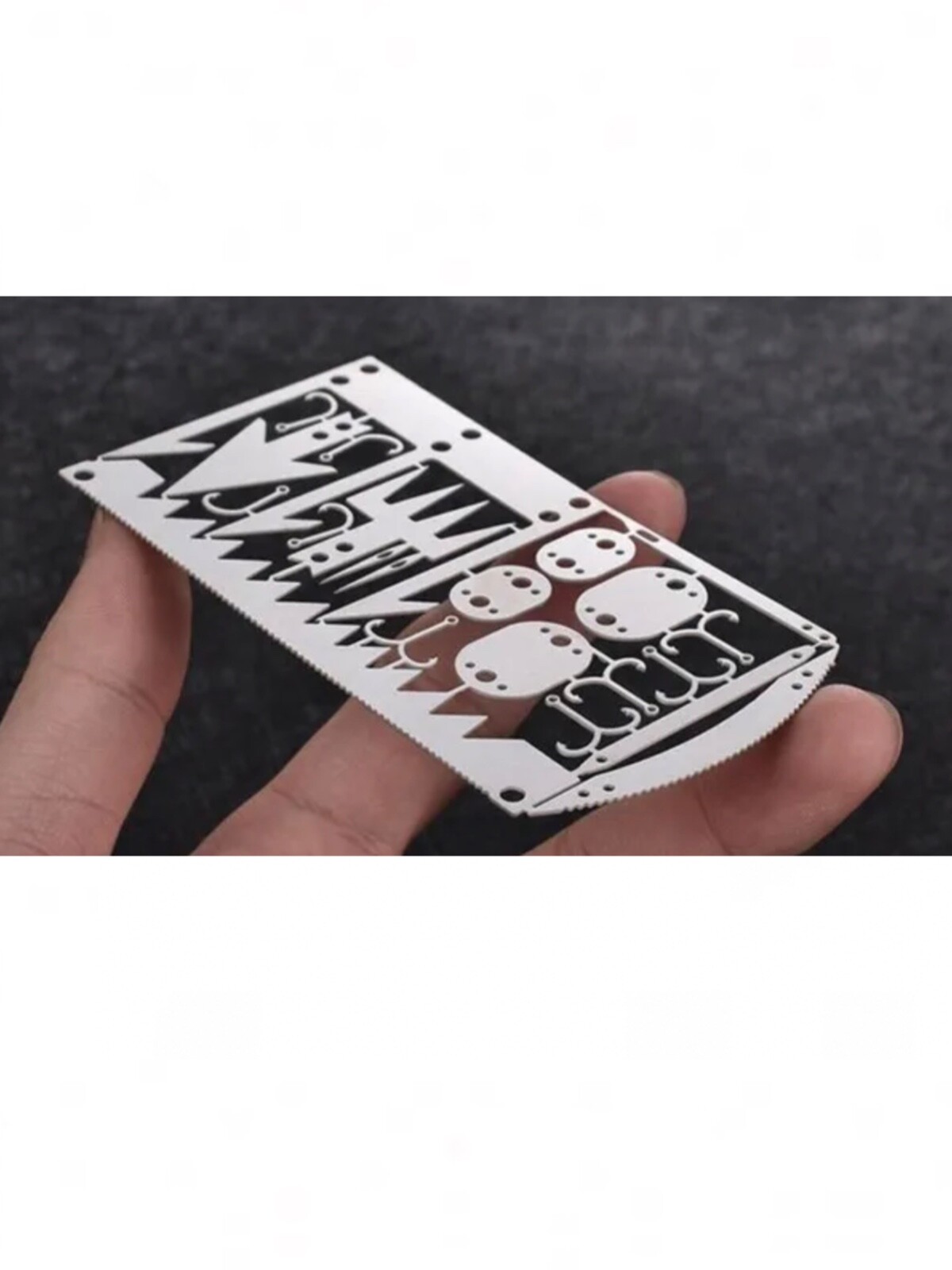 Survival Multitool Card 22 in 1 Steel Credit Card Pocket Sized Survival Tool USA