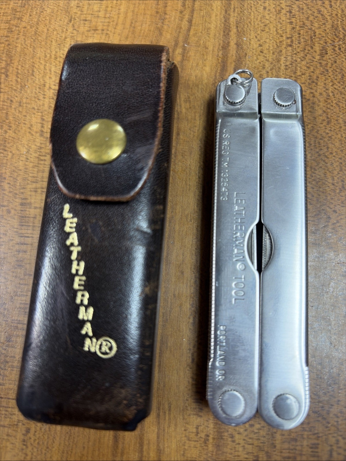 Vintage Original Leatherman knife Multi Tool Portland OR W/ SHEATH- MINT