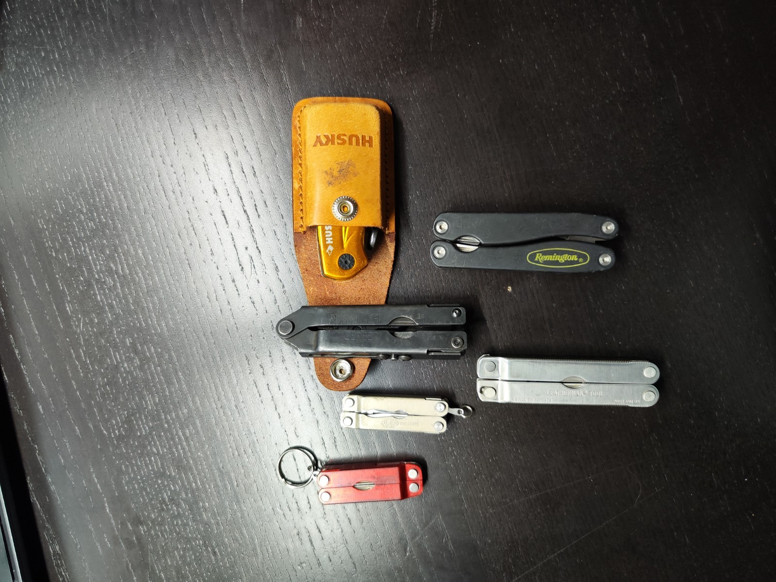 Gerber Husky Leatherman Sheffield Remington Multi tool Vintage Rare Set 6 Piece