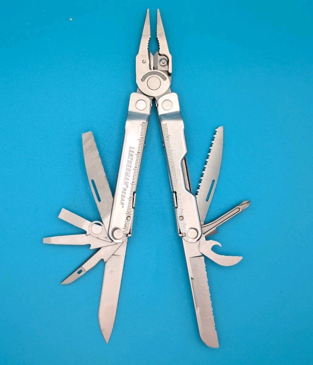 Leatherman Rebar Multi-Tool! Stainless! With Sheath!