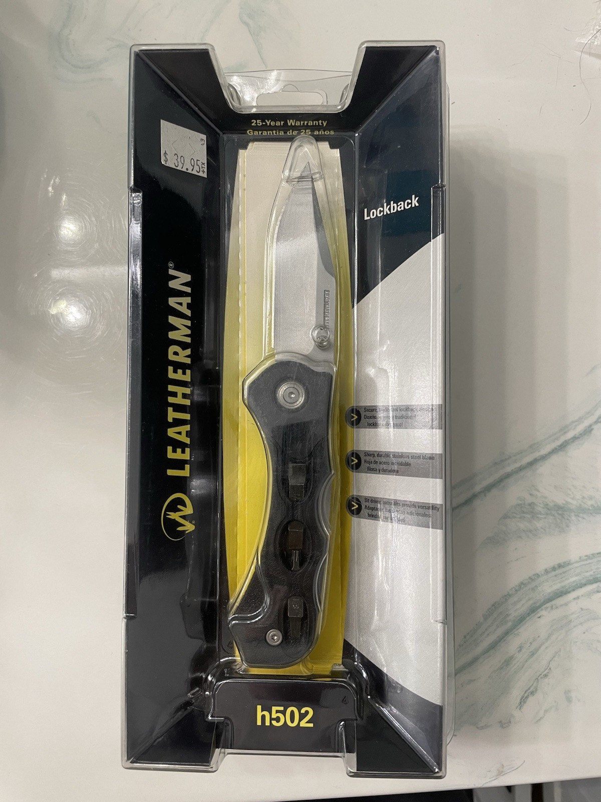 Leatherman H502 Multi-Tool Knife Retired 2006 Rare New in Package NOS