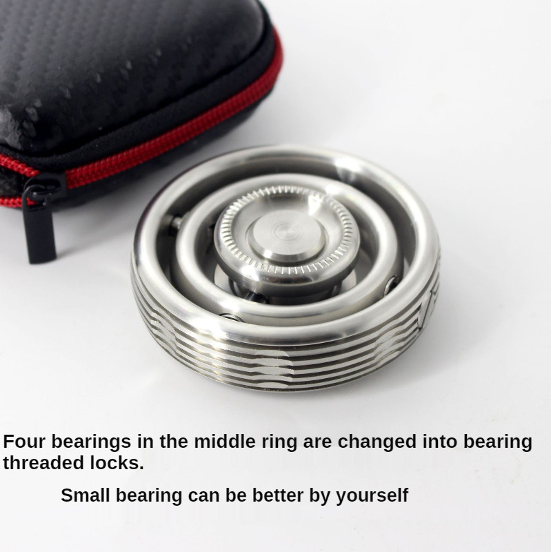 EDC Gear Gyroscope Toy Stainless Steel Hand Fidget Stress Relief Focus Toy Gyro