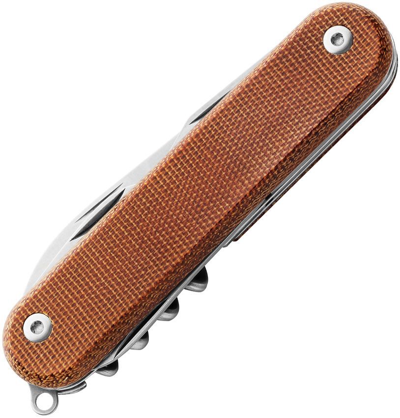 MKM-Maniago Knife Makers Malga 6 Multipurpose MagnaCut Steel Blade Nat Micarta