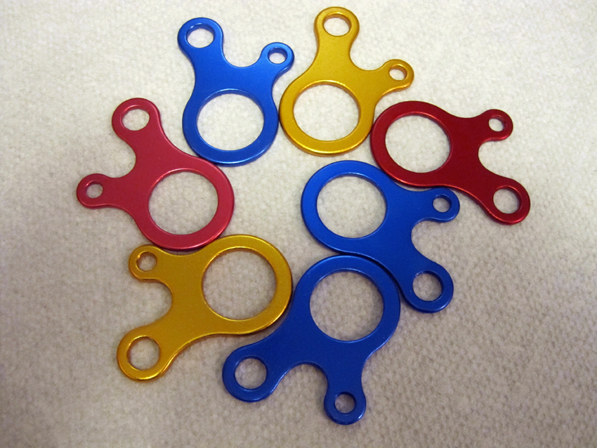 U.S. Seller 3 Hole Quick Knot Rope Buckle Camping Hiking Tightening Hook
