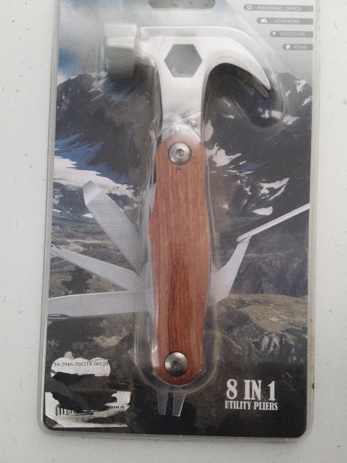 8 in 1 Multi Utility Folding Knife Hammer Tool Kit Suntools in Package!