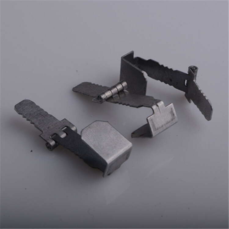 2PCs. Shell Hinge for ZORRO & ZIPPO Stainless Iron / No Plating 3.3*0.9 CM