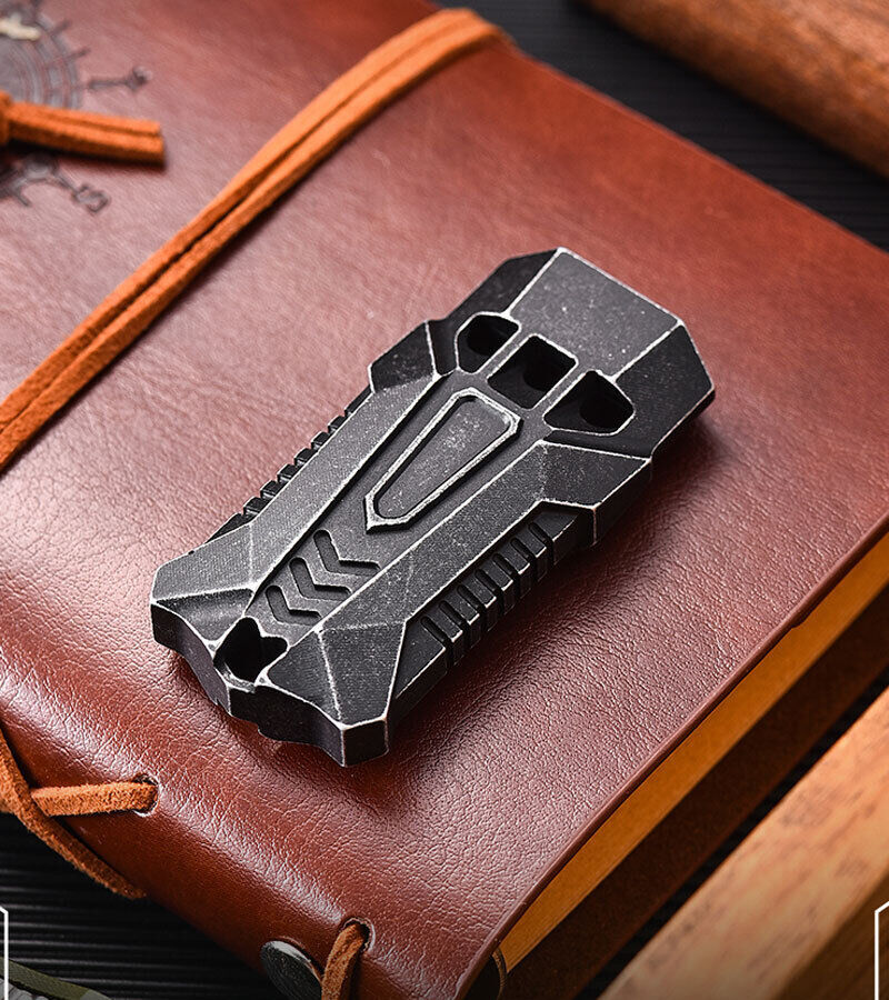 Aluminium Alloy 3 Tube Whistle Outdoor Camping Survival EDC keychain Tool 120dB+