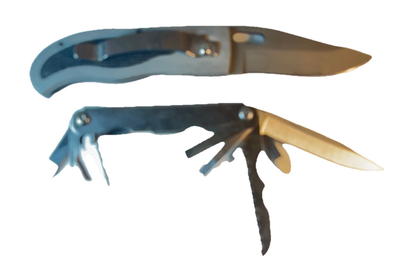 Bear Multitool Liner Lock With Belt Clip Small Custom Multitool