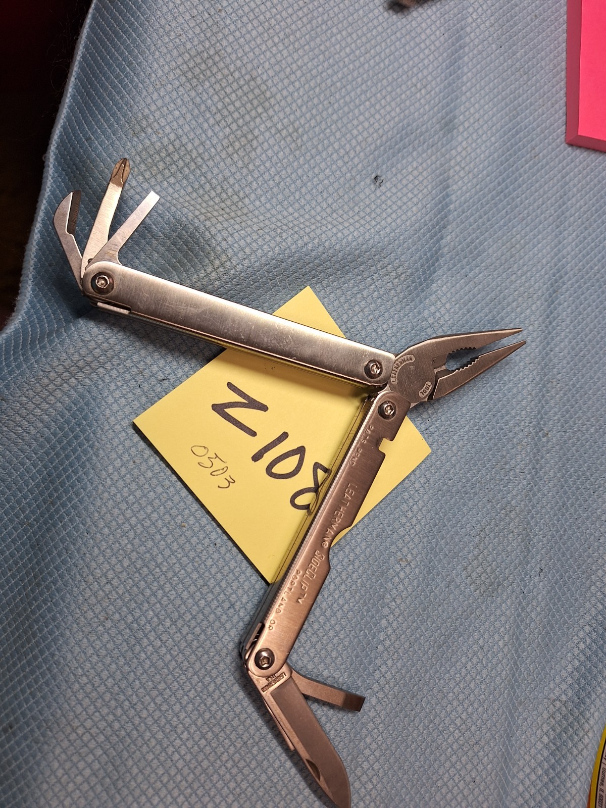 1 Vintage Leatherman SIDECLIP Multi Tool Collectible EXCELLENT LOT Z108
