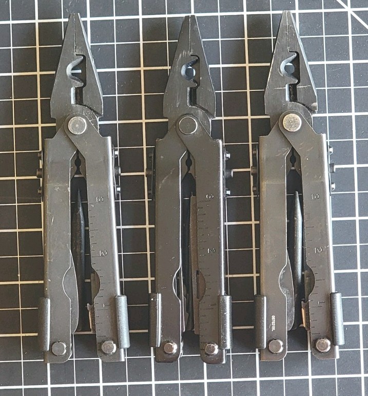 Gerber (3x) SPEC OPS/EOD Multi-Tool w/ Sheaths (Defects in pics/description)