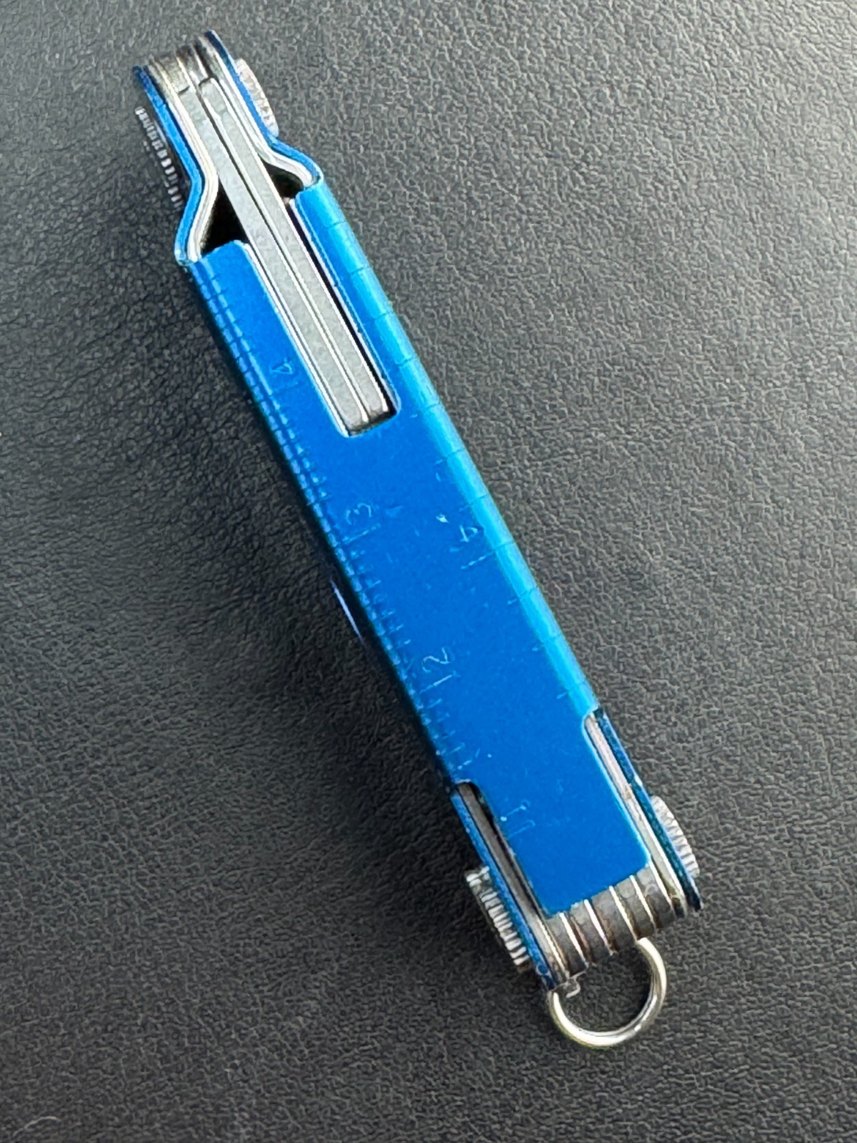 Leatherman Micra 10 in 1 Multitool Anodized Aluminum – Blue
