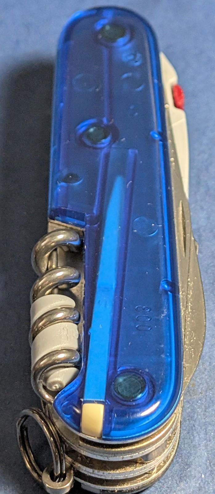 Victorinox Swiss Army Knife, Spartan Blue Lite Translucent, 1.7804.T2 New In Box