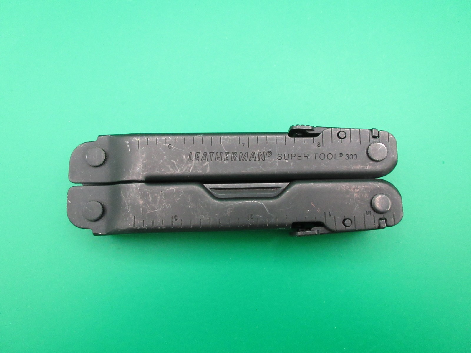 Leatherman Super Tool 300 Black Oxide Multi Tool Folding Knife USA #14A