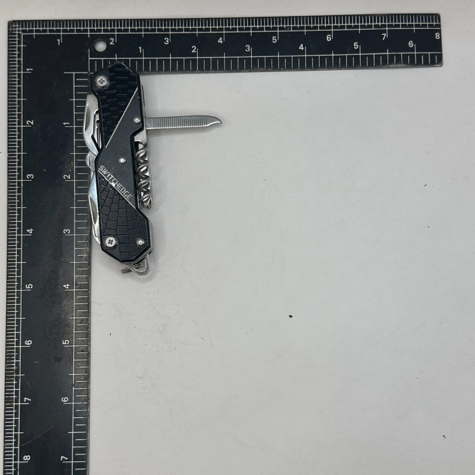 Switchedge Black 14 Tools In One Crimson Pocket Knife multi tool camping🔔