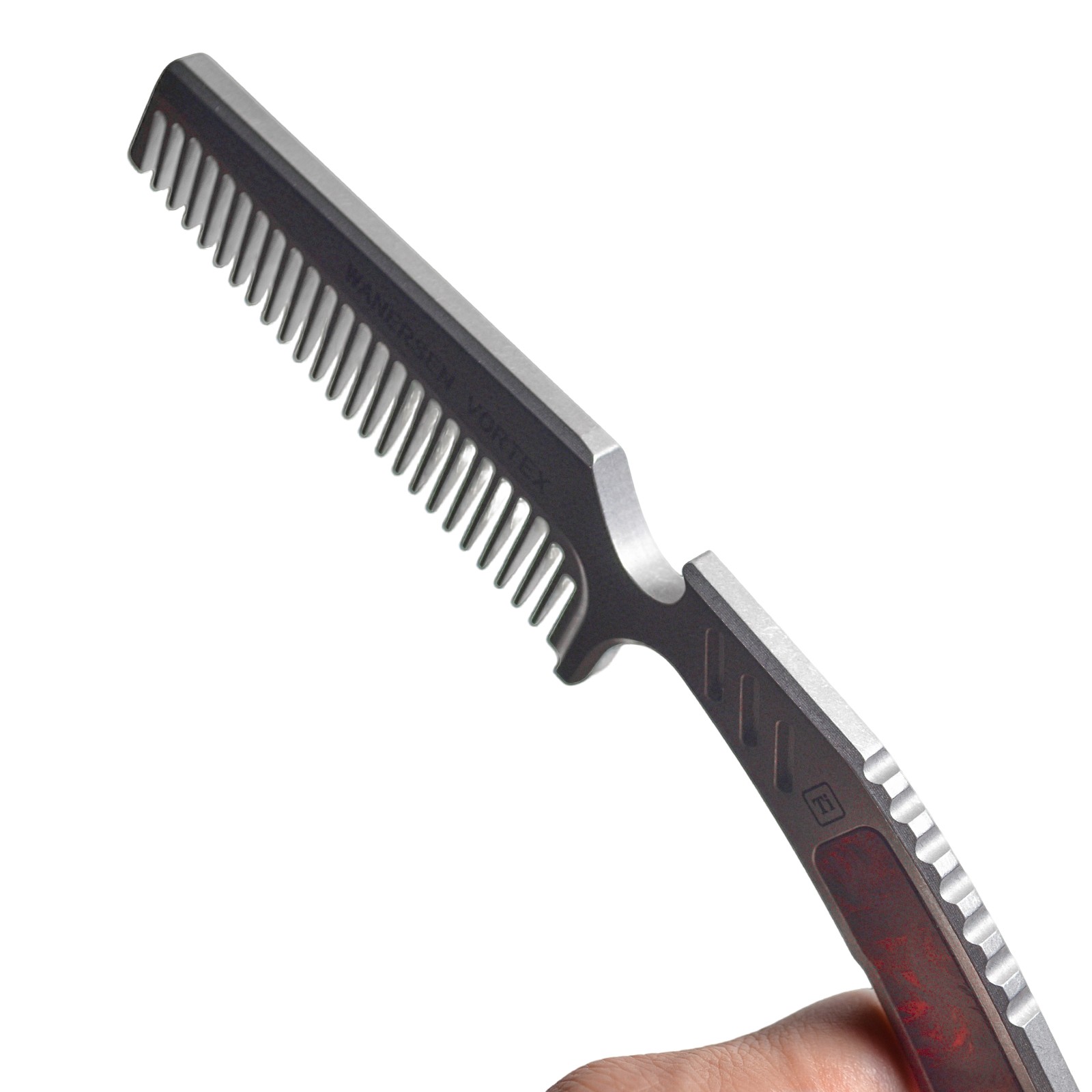 TC21 Titanium alloy Comb EDC Tool Anti-static – Storage bag
