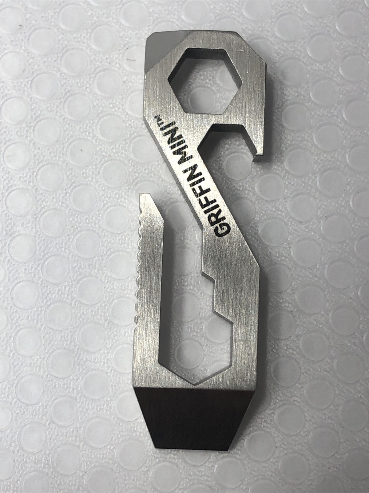 Griffin Mini Pocket Multi Tool Stainless Steel 9 Tools One Design NIP