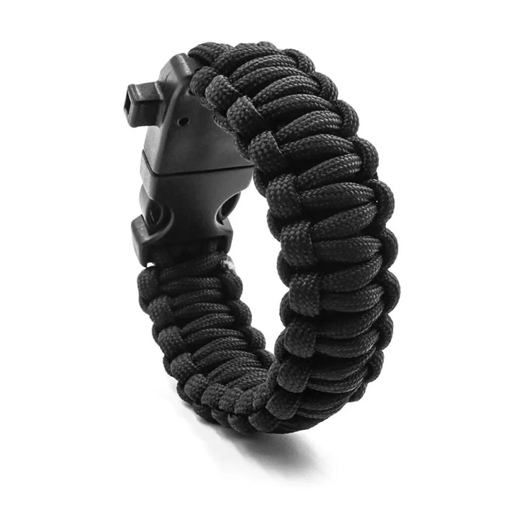 5-in-1 Outdoor Paracord Survival Bracelet, Multitool, Gift