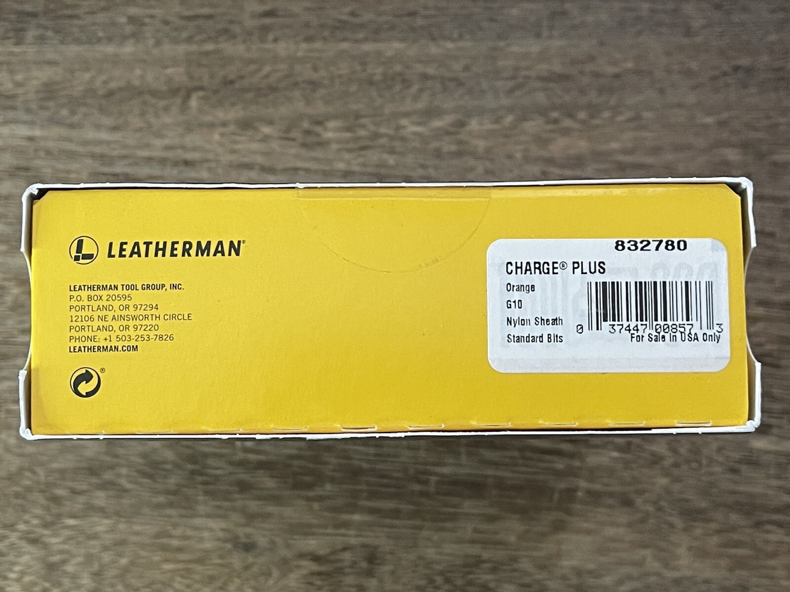 Leatherman Charge Plus G10 Orange multitool. FACTORY SEALED BOX