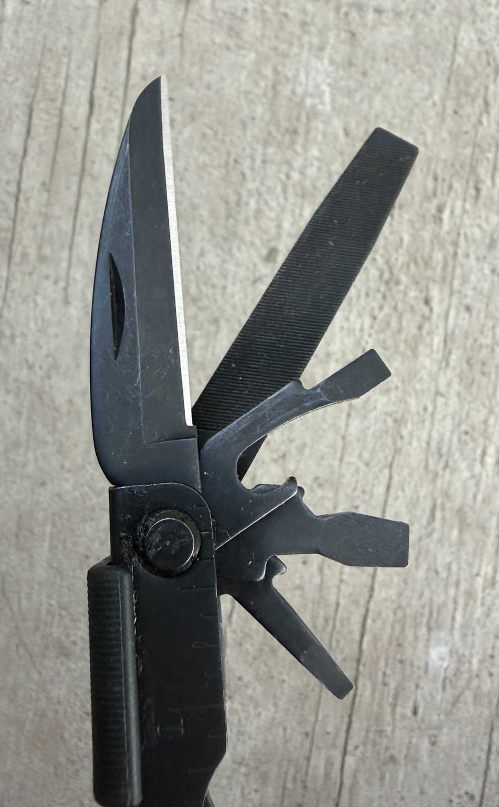 GERBER MP600 MULTI-PLIER TOOL MILITARY, HUNTERS BLACK OXIDE W/ACU CASE/POUCH EXC