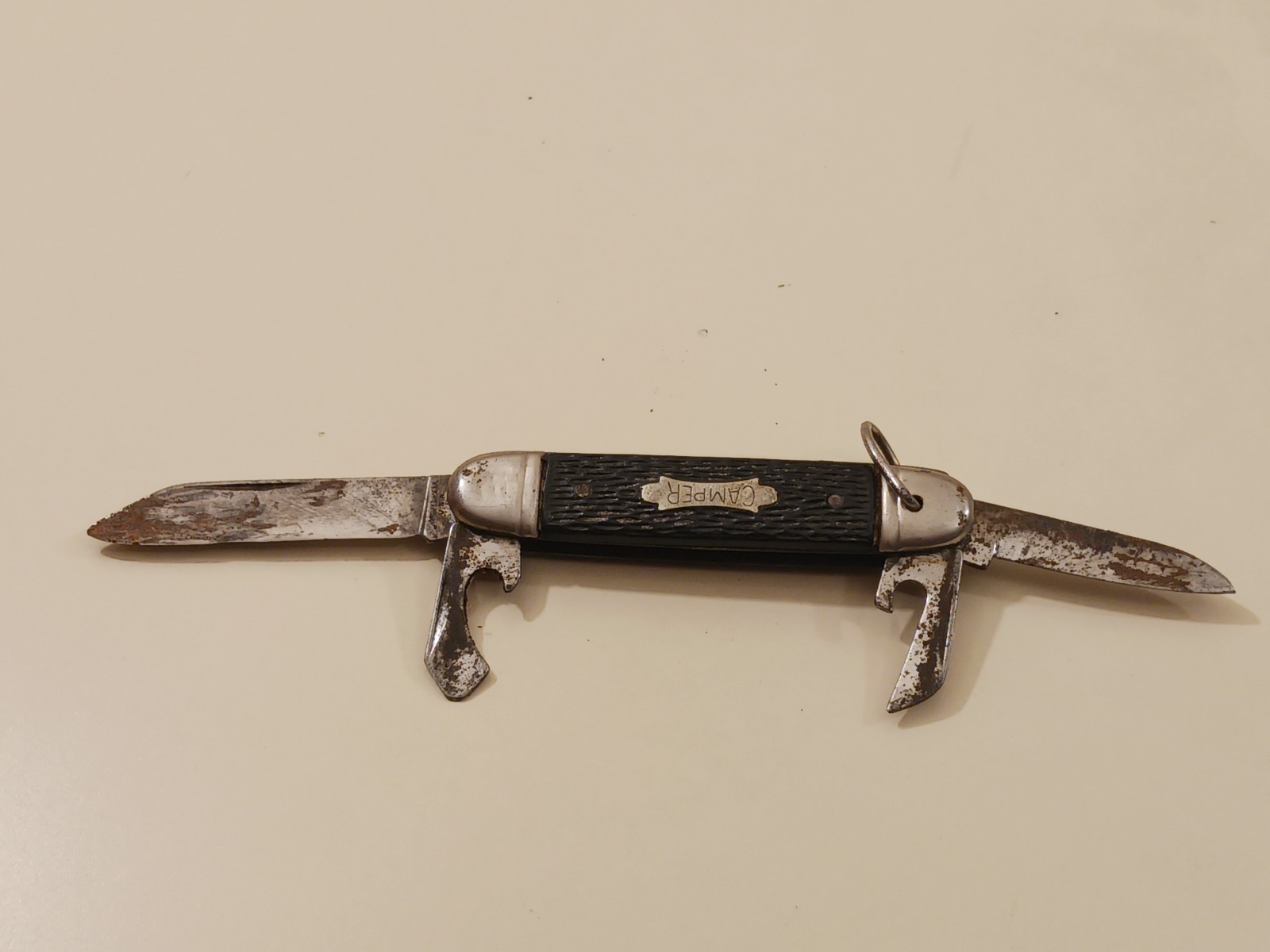 The Ideal Camper Knife multi Tool 4 Black Base