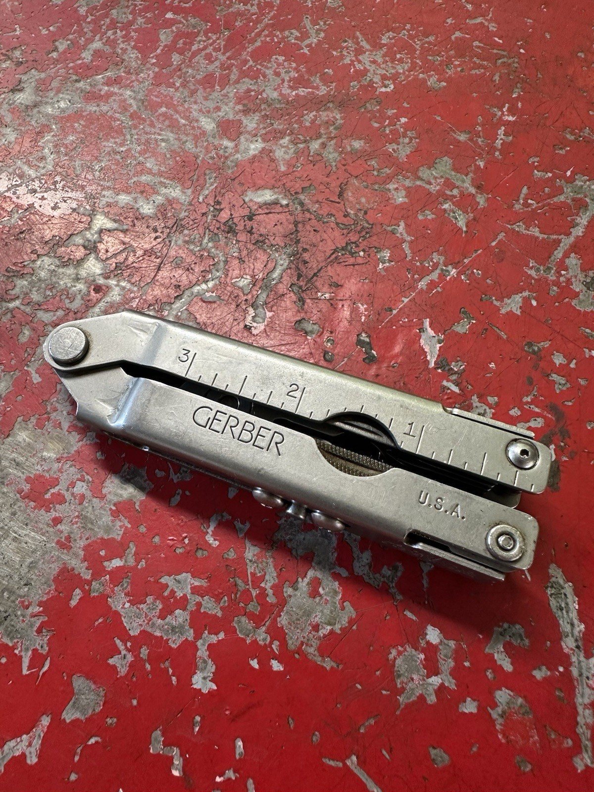 Gerber MP400 Vintage Blunt nose With Custom Chisel