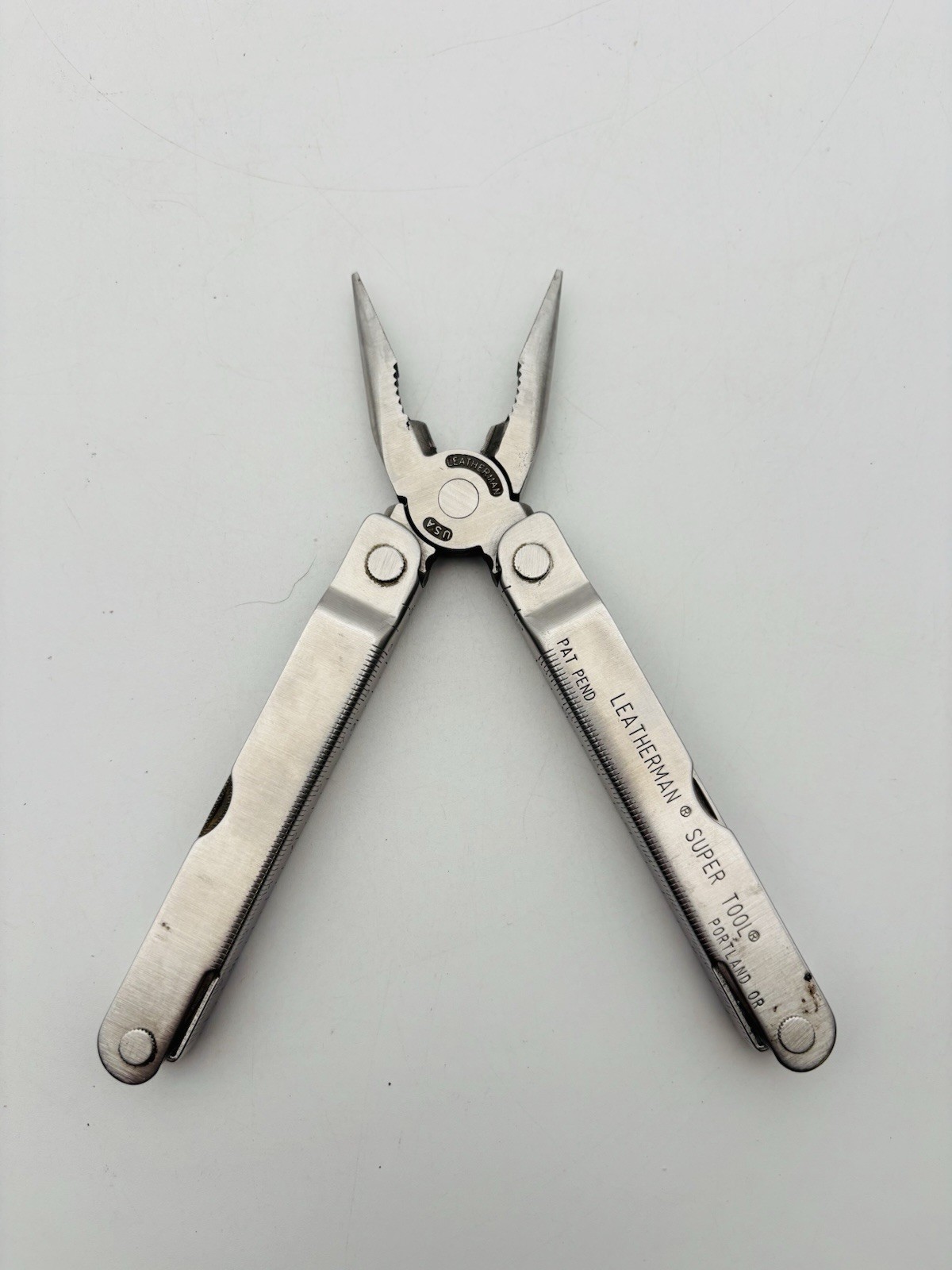 Leatherman Super Tool Original Multi-Tool, Pliers, Knife, Retired 08/97 USA