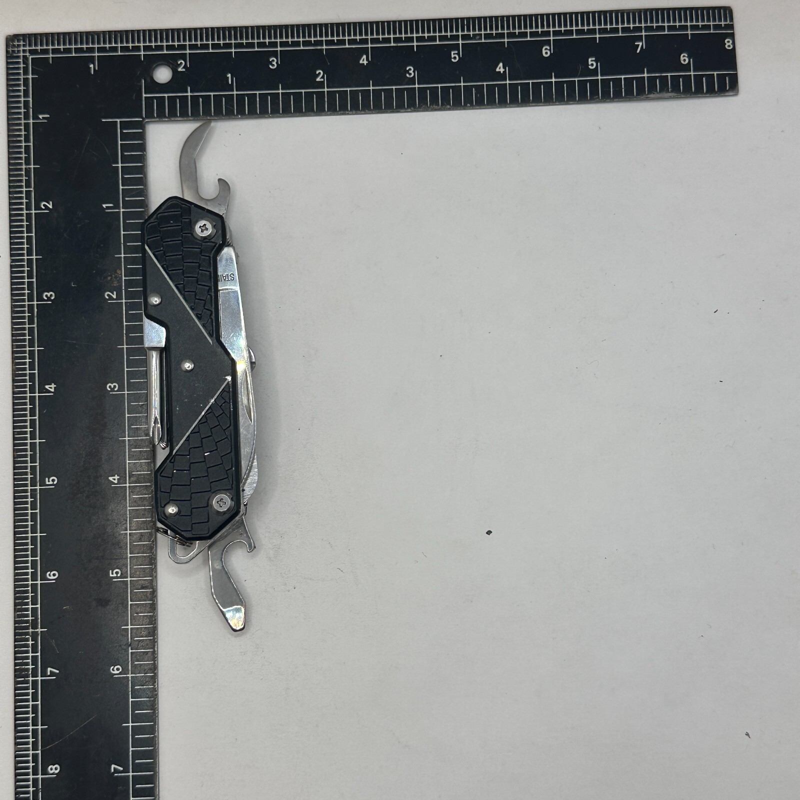 Switchedge Black 14 Tools In One Crimson Pocket Knife multi tool camping🔔
