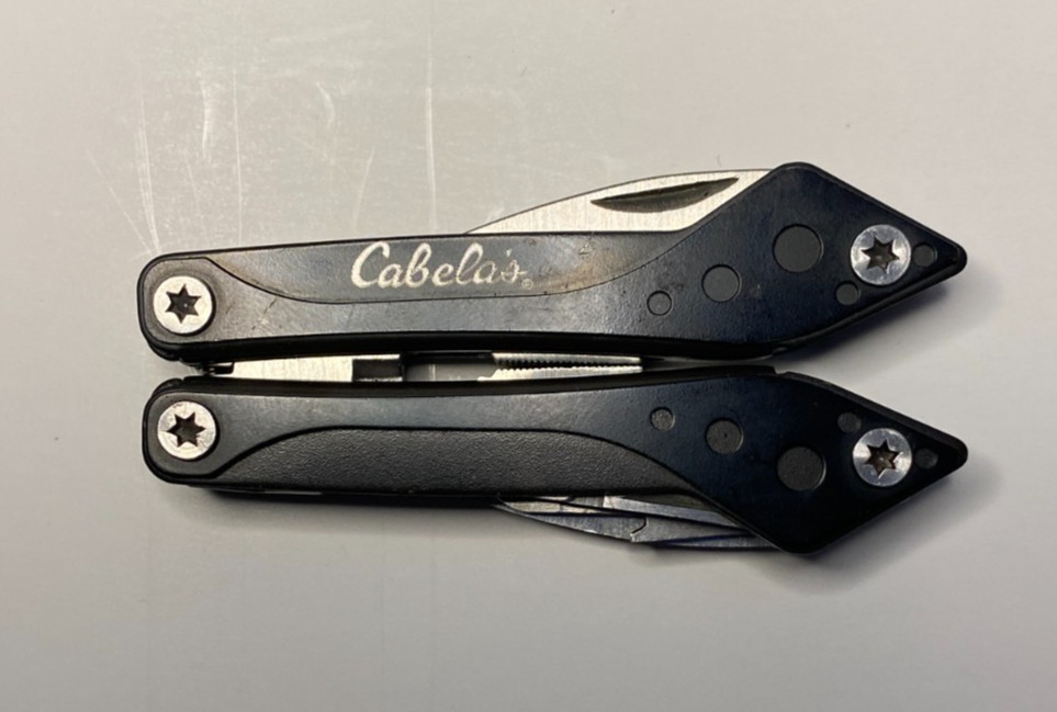 Cabelas Small Multi-Tool /Green, Orange, Purple, Silver, Red, Teal, Black, Pink