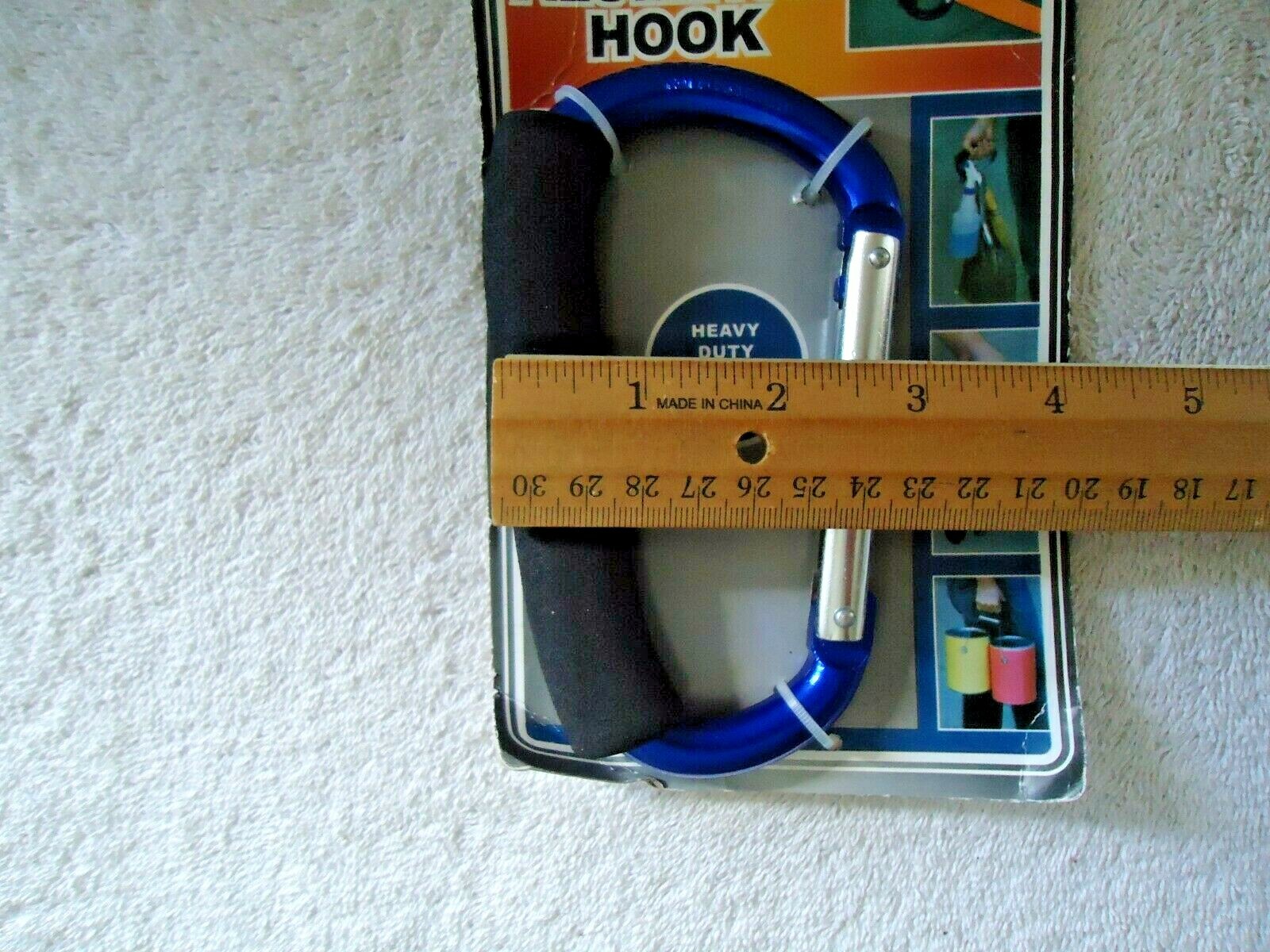 ” NOC ” Heavy Duty Anodized Aluminum Jumbo Multi Use Hook ” GREAT MULTI USE ITEM
