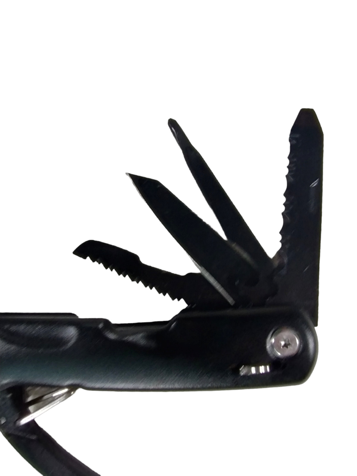 QuntionSt 12 in 1 Black Multi Tool Hammer Saw Blade Screwdriver Pliers New