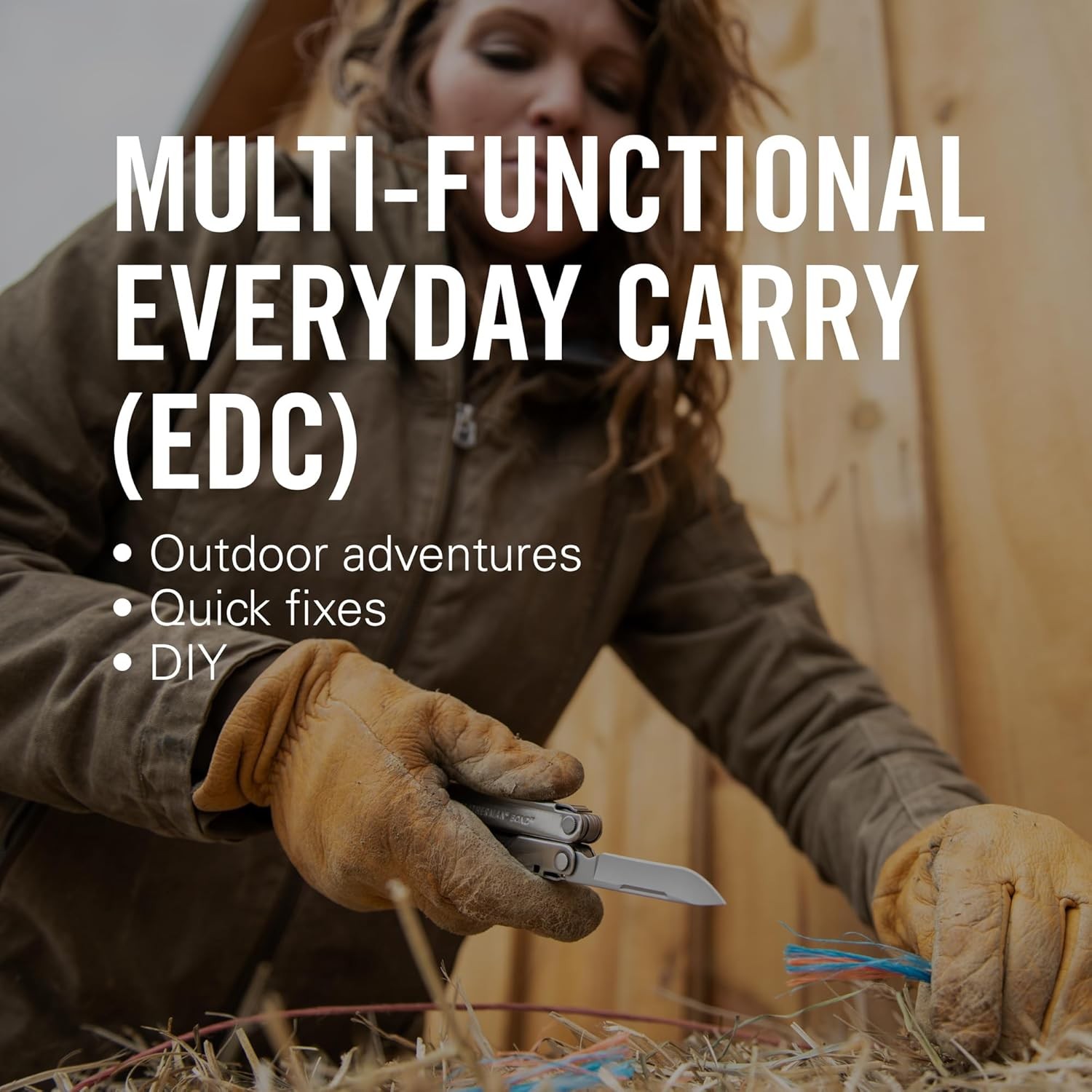 Bond EDC Multitool, USA-Made Stainless Steel Tool with 420HC Blade