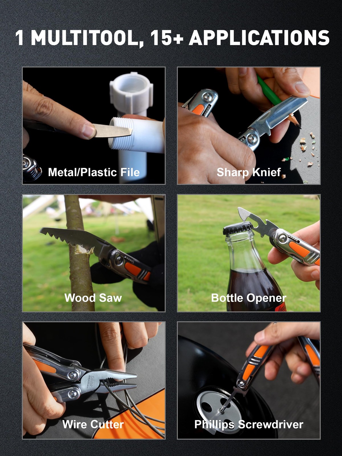 14-in-1 Multitool Pliers with Gift Box & Sheath | Premium Self-Locking Foldab…