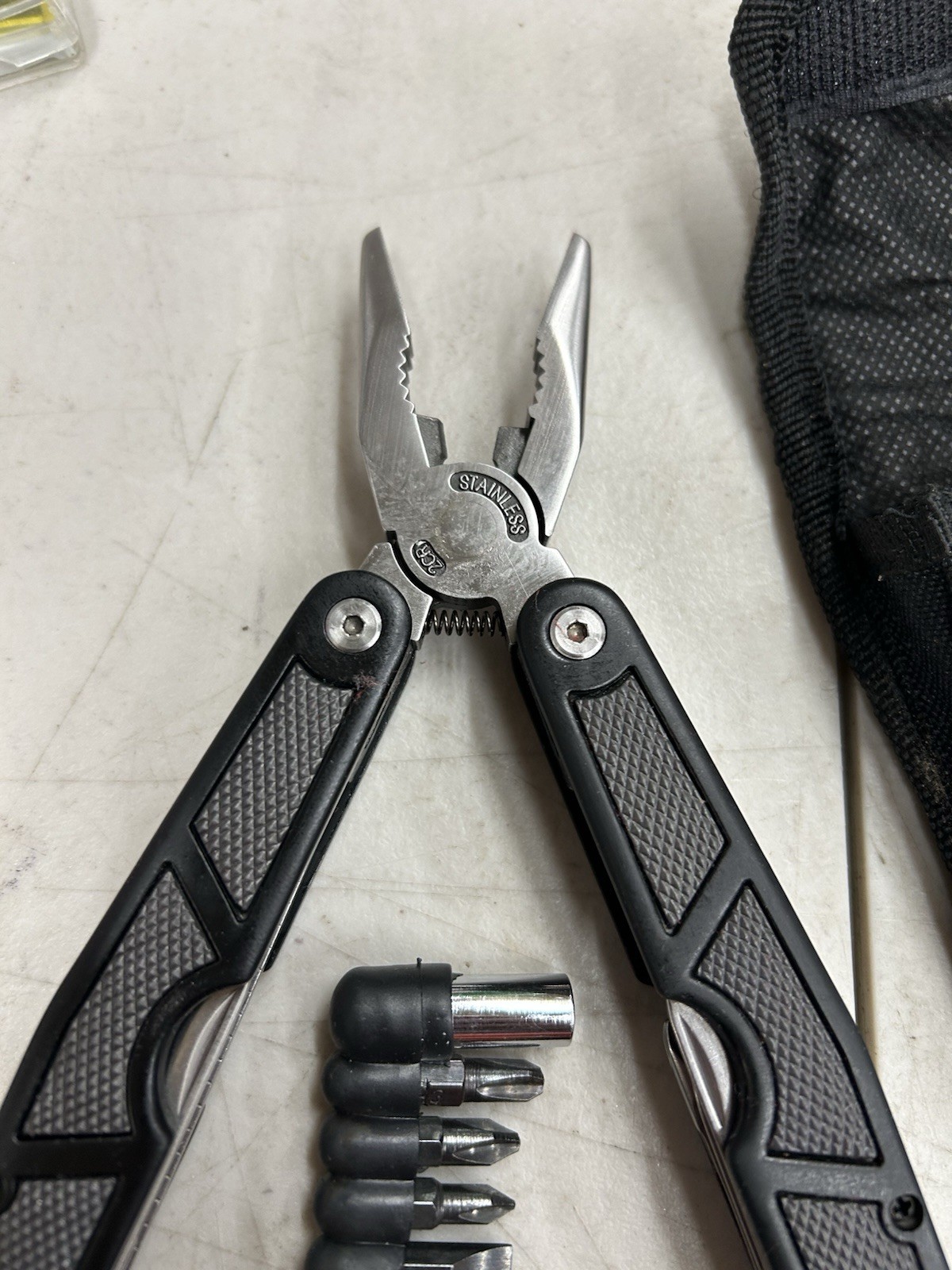 Teracom Components Multi Tool. Knives,saw,leather punch,screwdrivers.
