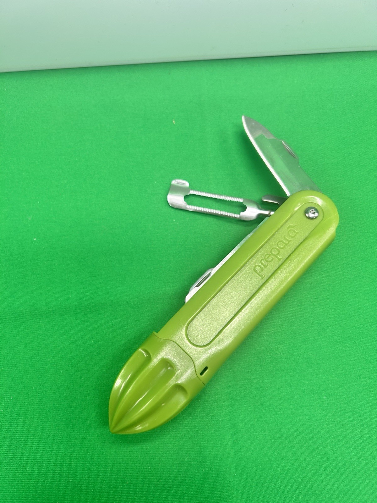 Prepara Multi Kitchen 6 Tool Green Camping and Hiking Foldable Tool