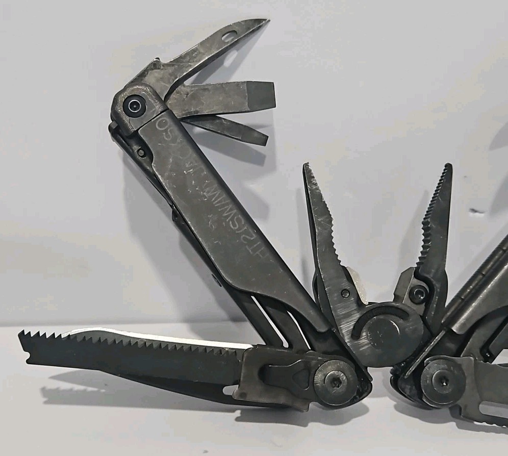 Leatherman Surge Black Oxide multi-tool! Rare US Navy Issued!