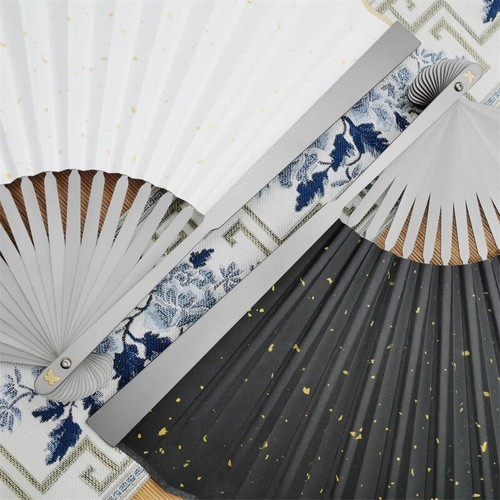 9” Titanium Alloy Folding Fan Martial Arts Portable Kung Fu Tai Ji Butterfly