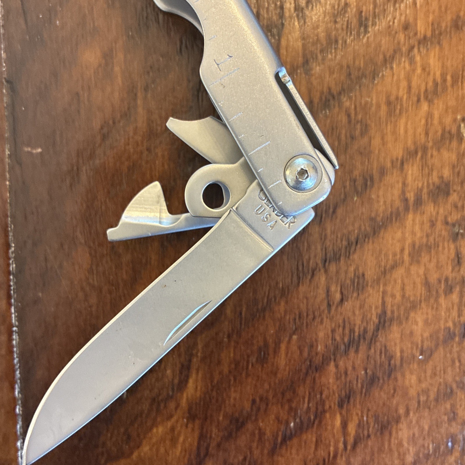 Vintage Gerber MP600 Multi-tool “Pat Pend” Early Mr. Pinchy USA Made – Excellent