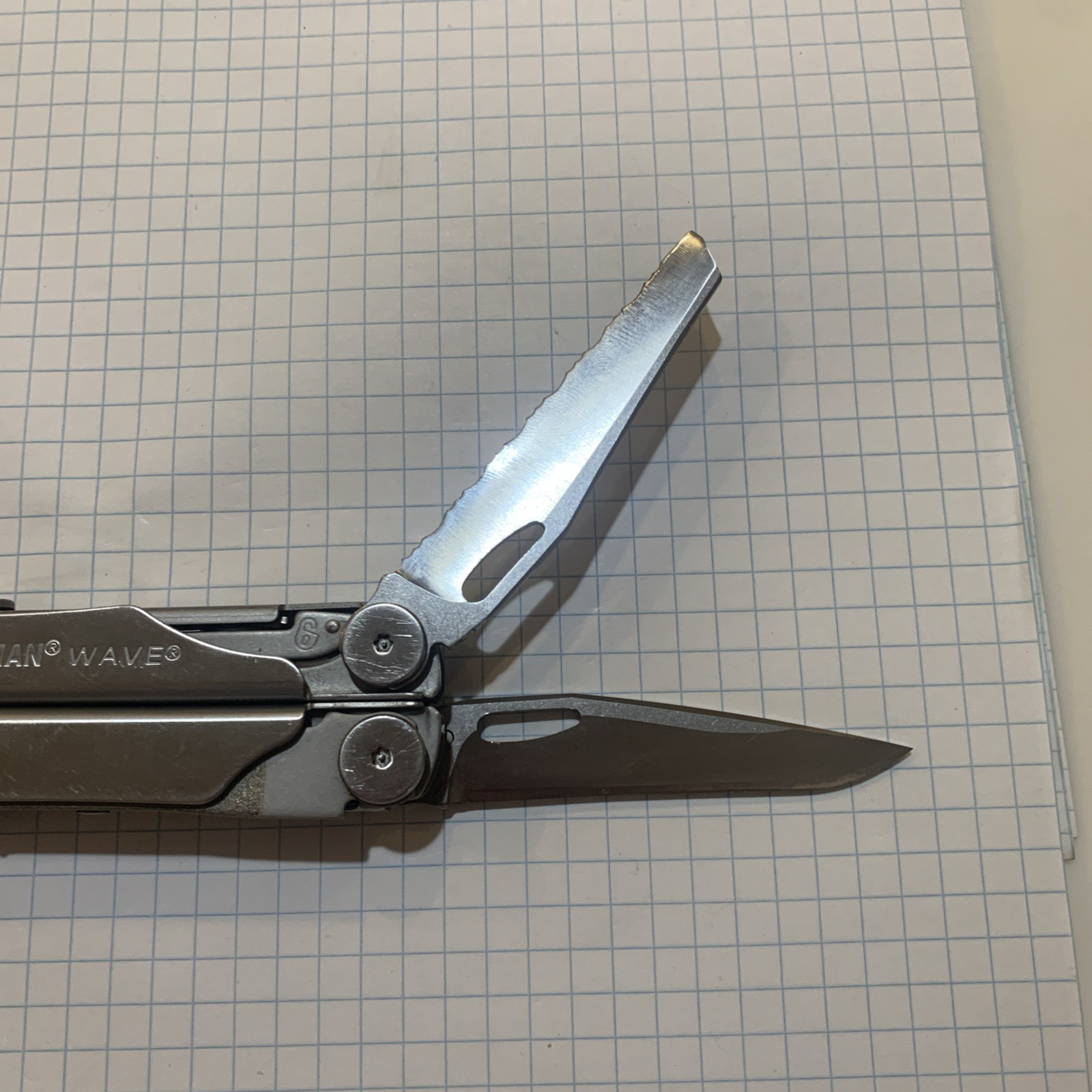 Leatherman Wave Multi-Tool Knife Pliers Nice And Clean (c)