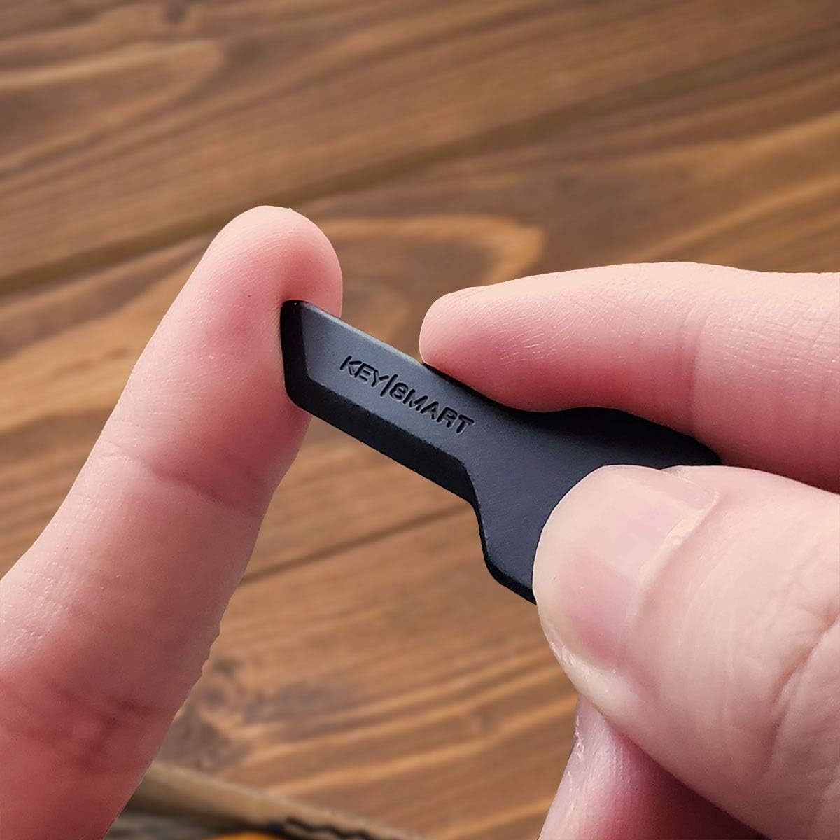 KeySmart Finger Safe Box Cutter Keychain