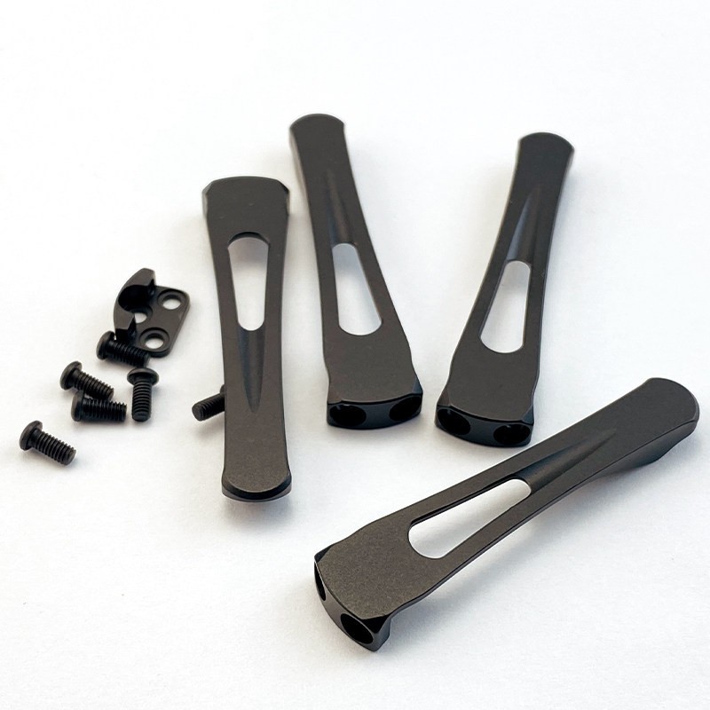 Titanium Pocket Clip for Spyderco C81 / C223 Knife Replacement Clip