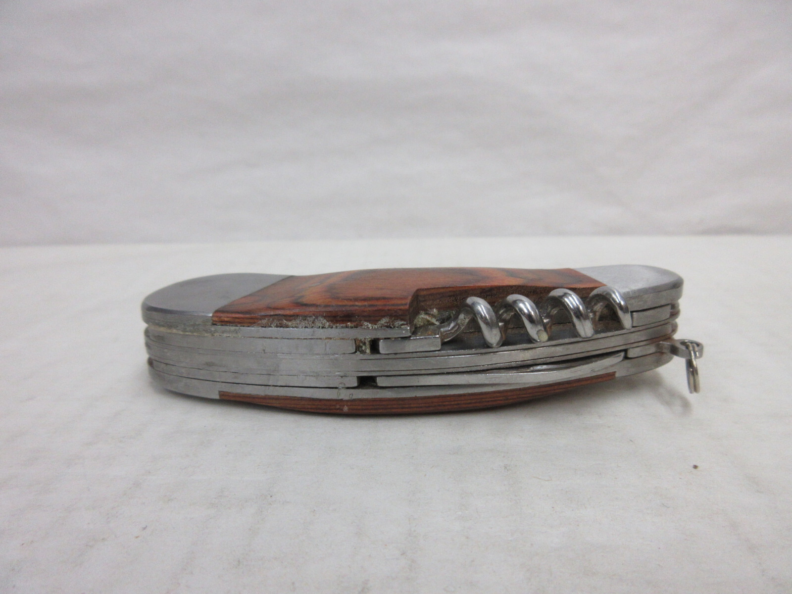 Unbranded 7 Piece Multi-Tool Stainless Steel 4 inch Pocket Camping Knife