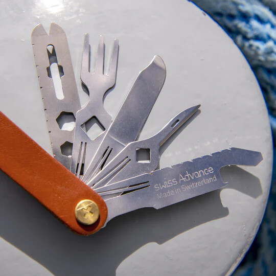 Swiss Advance Crono N5 Multi-Tool Leather Edition Very Lightweight Sustainable
